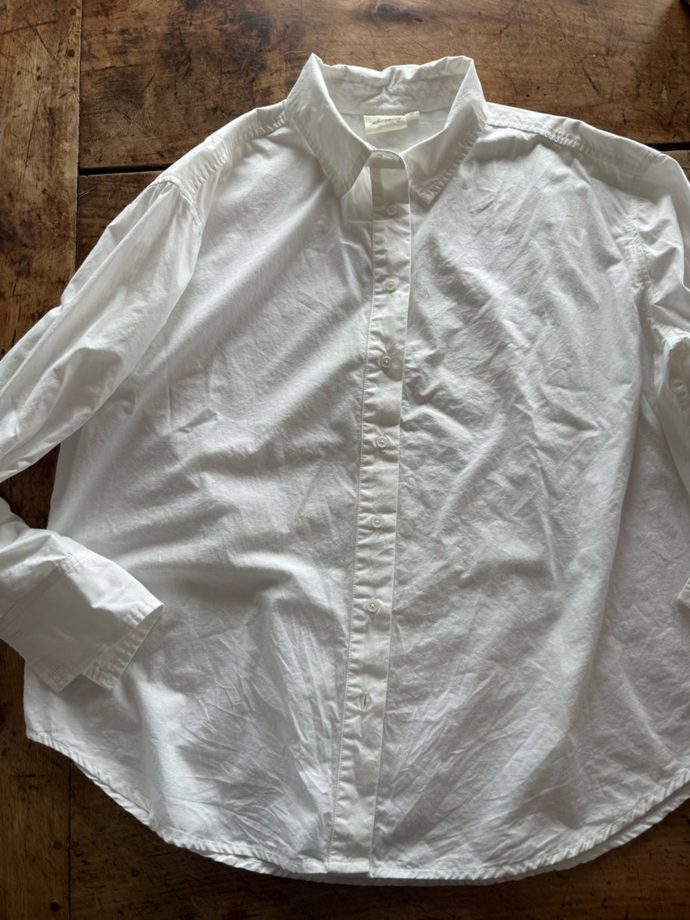 Classic Women’s White Button-Up Shirt
